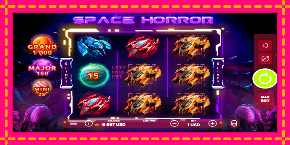 Space Horror - thiết bị chơi game với phần thưởng độc đáo, hình ảnh 2