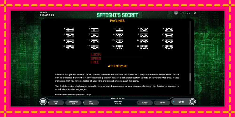 Satoshi’s Secret - thiết bị chơi game với phần thưởng độc đáo, hình ảnh 7