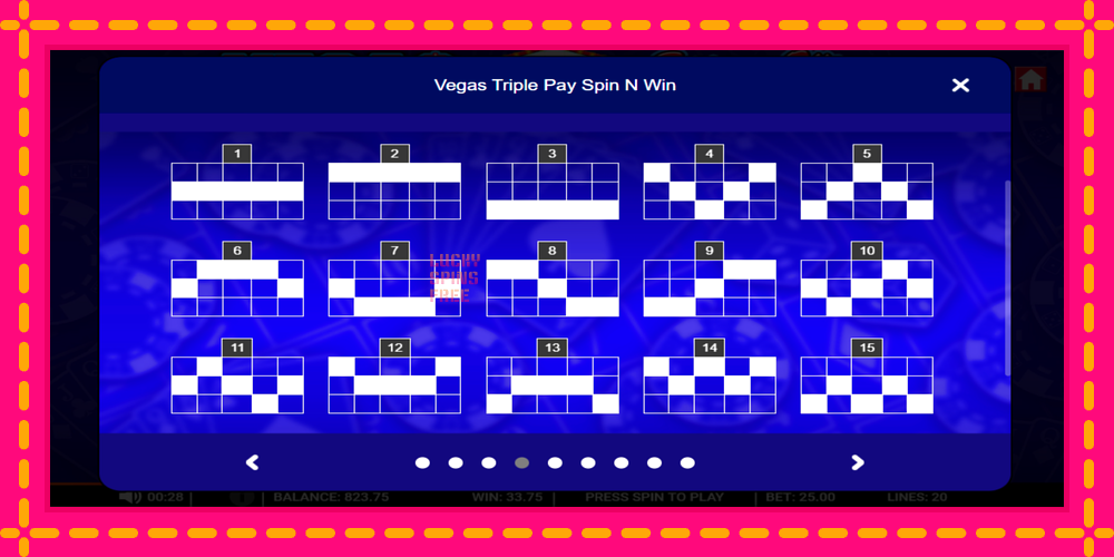 Vegas Triple Pay Spin n Win - thiết bị chơi game với phần thưởng độc đáo, hình ảnh 5