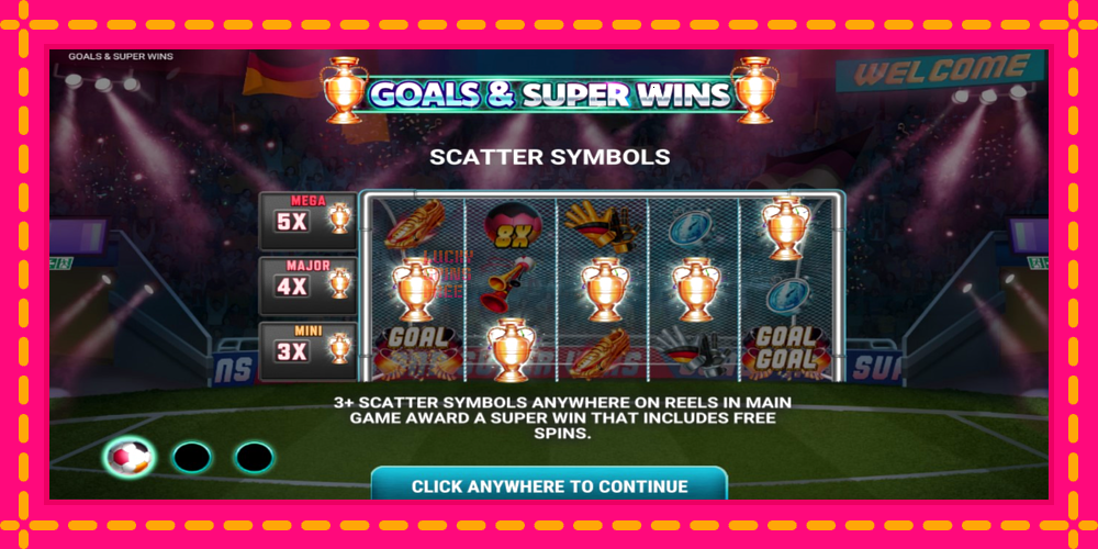 Goals & Super Wins - thiết bị chơi game với phần thưởng độc đáo, hình ảnh 1