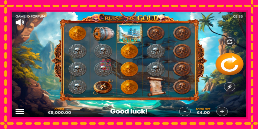 Cruise of Gold - thiết bị chơi game với phần thưởng độc đáo, hình ảnh 1