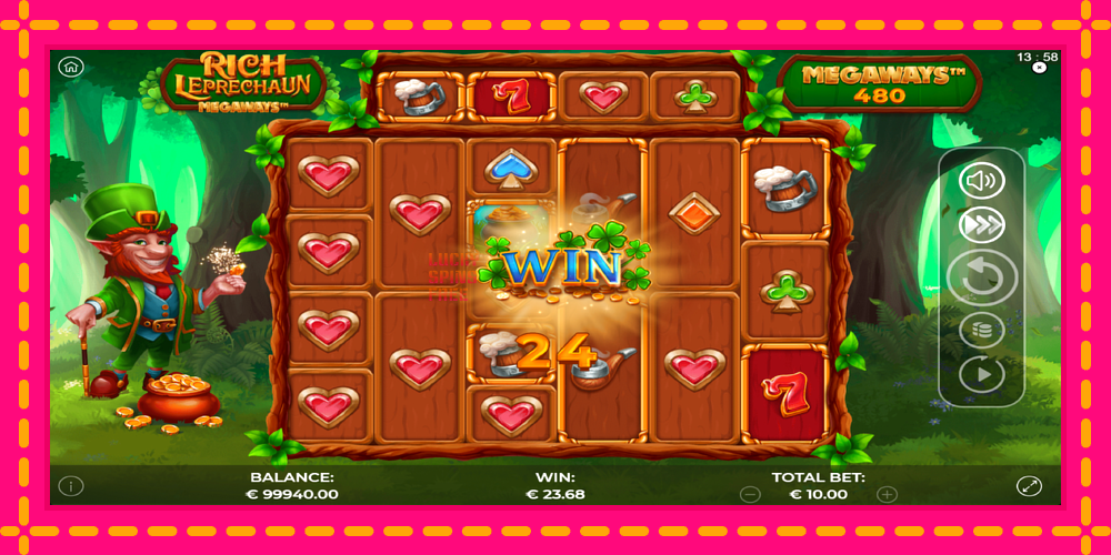 Rich Leprechaun Megaways - thiết bị chơi game với phần thưởng độc đáo, hình ảnh 3