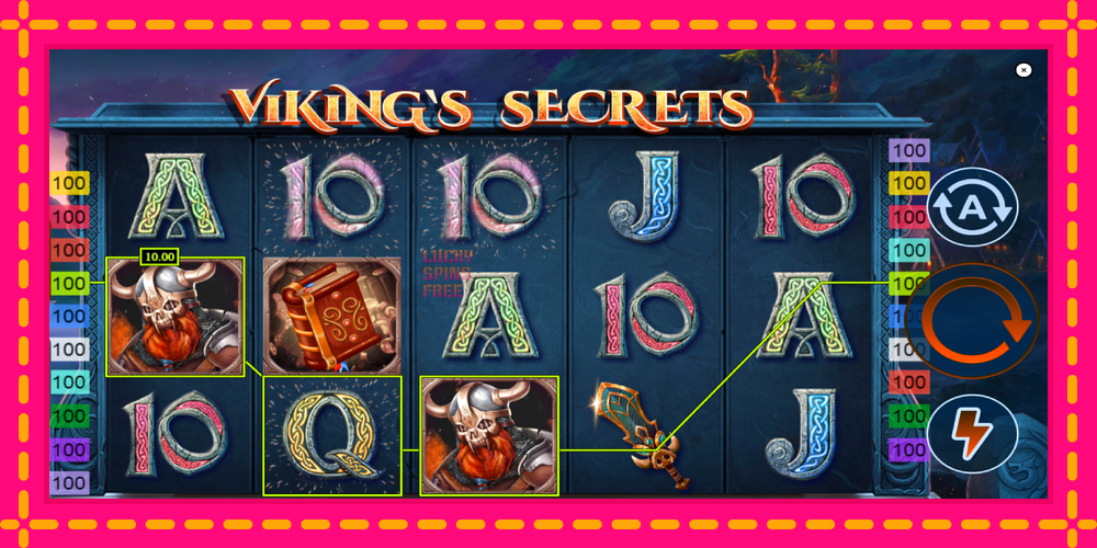 Vikings Secrets - thiết bị chơi game với phần thưởng độc đáo, hình ảnh 3