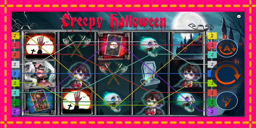 Creepy Halloween - thiết bị chơi game với phần thưởng độc đáo, hình ảnh 2