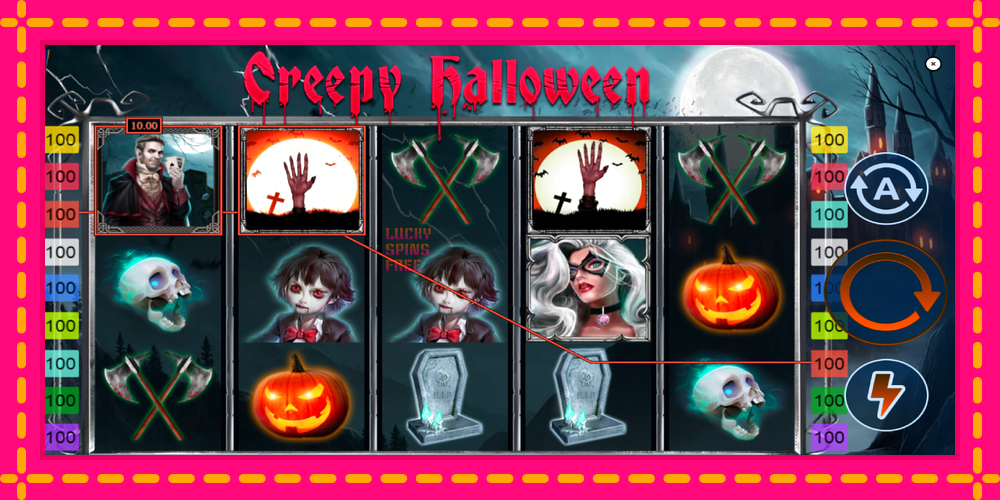 Creepy Halloween - thiết bị chơi game với phần thưởng độc đáo, hình ảnh 3