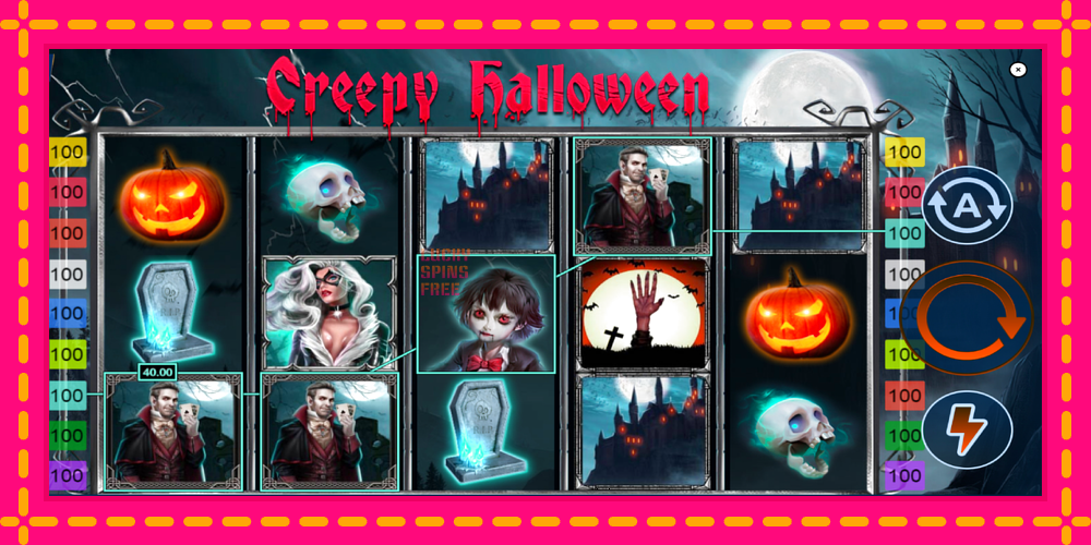 Creepy Halloween - thiết bị chơi game với phần thưởng độc đáo, hình ảnh 4