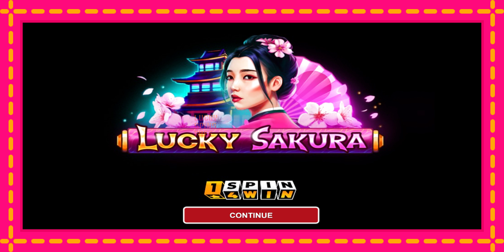 Lucky Sakura Win Spins - thiết bị chơi game với phần thưởng độc đáo, hình ảnh 1