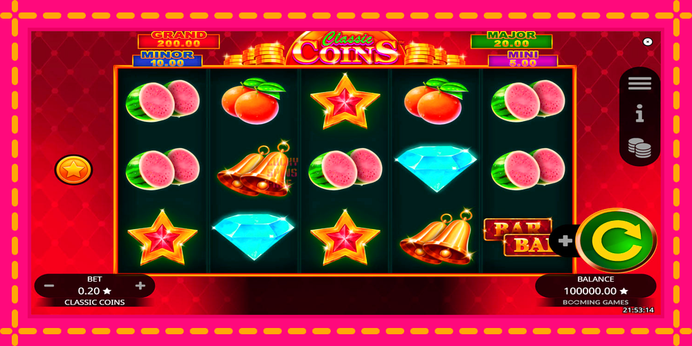 Classic Coins - thiết bị chơi game với phần thưởng độc đáo, hình ảnh 1