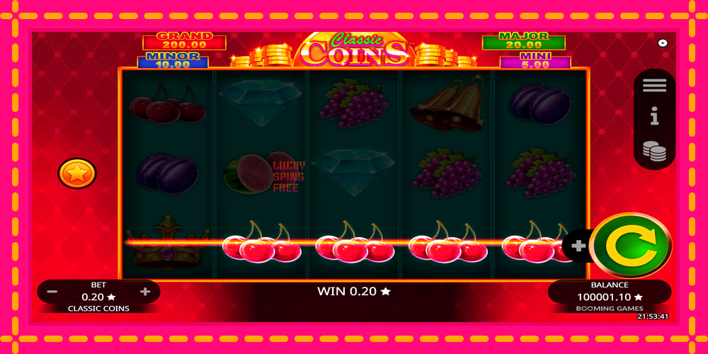 Classic Coins - thiết bị chơi game với phần thưởng độc đáo, hình ảnh 4