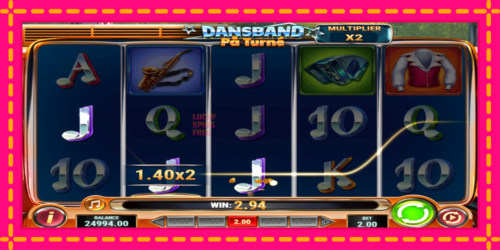 Dansband Pa Turne - thiết bị chơi game với phần thưởng độc đáo, hình ảnh 2