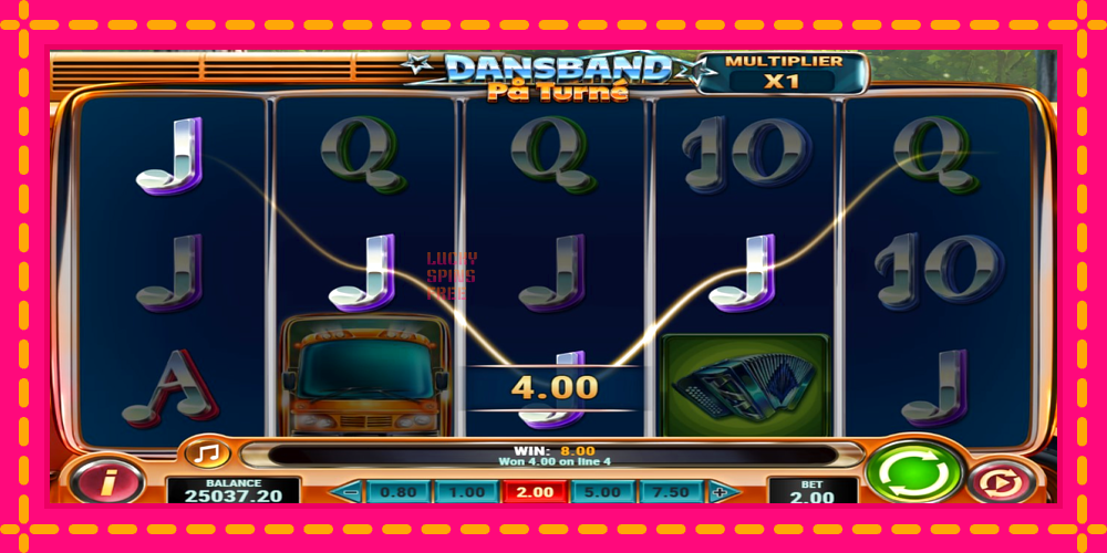 Dansband Pa Turne - thiết bị chơi game với phần thưởng độc đáo, hình ảnh 4