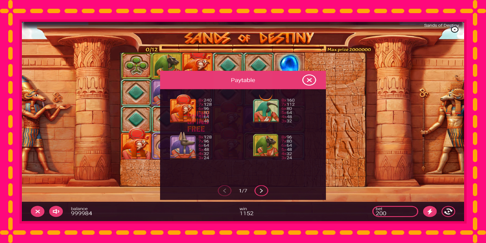 Sands of Destiny - thiết bị chơi game với phần thưởng độc đáo, hình ảnh 5