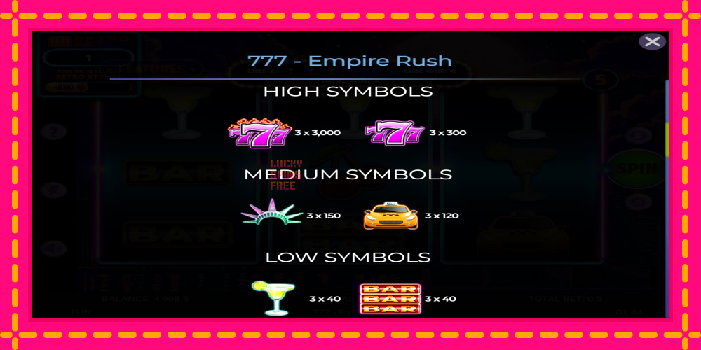 777 Empire Rush - thiết bị chơi game với phần thưởng độc đáo, hình ảnh 5