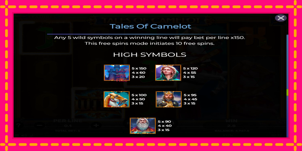 Tales of Camelot - thiết bị chơi game với phần thưởng độc đáo, hình ảnh 7