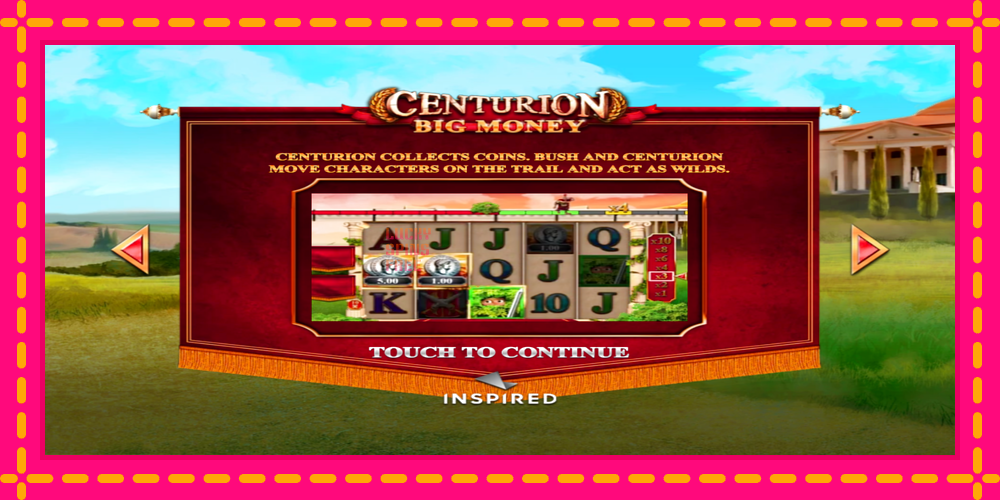 Centurion Big Money - thiết bị chơi game với phần thưởng độc đáo, hình ảnh 1