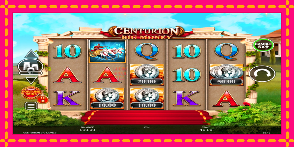 Centurion Big Money - thiết bị chơi game với phần thưởng độc đáo, hình ảnh 2