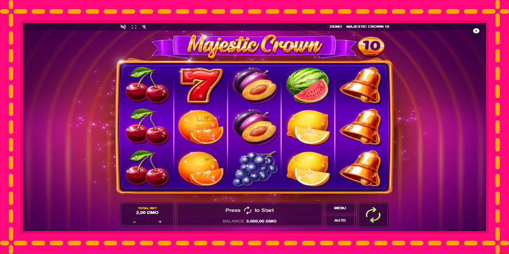 Majestic Crown 10 - thiết bị chơi game với phần thưởng độc đáo, hình ảnh 1