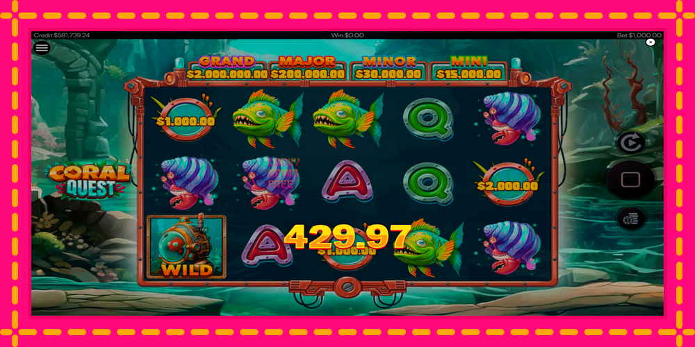 Coral Quest - thiết bị chơi game với phần thưởng độc đáo, hình ảnh 2