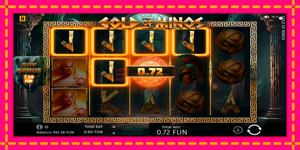 Gold of Minos - thiết bị chơi game với phần thưởng độc đáo, hình ảnh 3