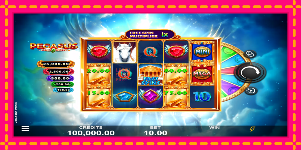 Pegasus Cash Spree - thiết bị chơi game với phần thưởng độc đáo, hình ảnh 2