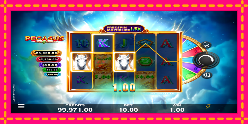 Pegasus Cash Spree - thiết bị chơi game với phần thưởng độc đáo, hình ảnh 3