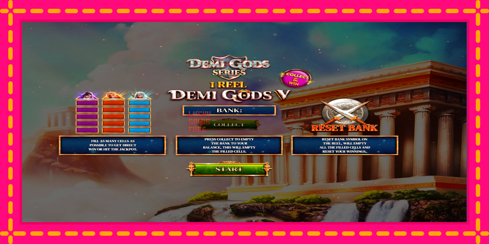 1 Reel - Demi Gods V - thiết bị chơi game với phần thưởng độc đáo, hình ảnh 1