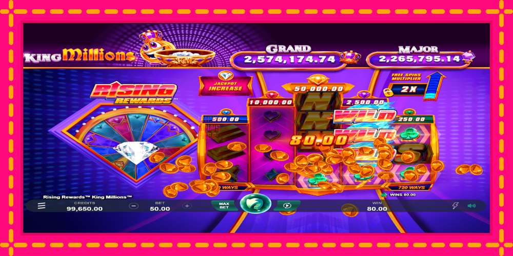 Rising Rewards King Millions - thiết bị chơi game với phần thưởng độc đáo, hình ảnh 2