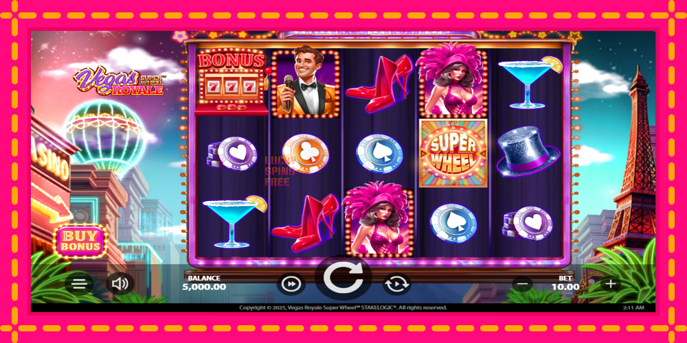 Vegas Royale Super Wheel - thiết bị chơi game với phần thưởng độc đáo, hình ảnh 2