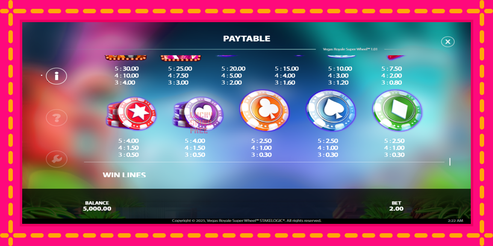 Vegas Royale Super Wheel - thiết bị chơi game với phần thưởng độc đáo, hình ảnh 4