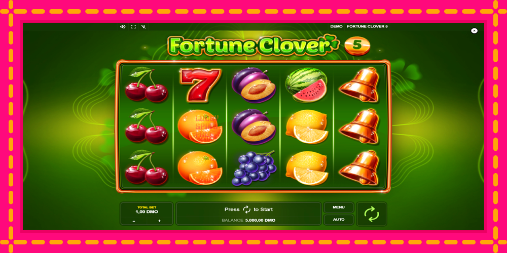 Fortune Clover 5 - thiết bị chơi game với phần thưởng độc đáo, hình ảnh 1