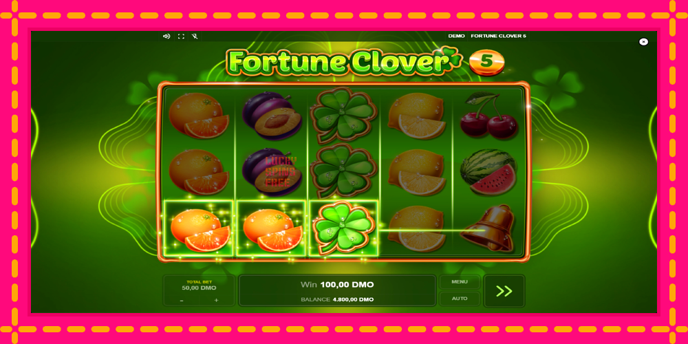 Fortune Clover 5 - thiết bị chơi game với phần thưởng độc đáo, hình ảnh 2