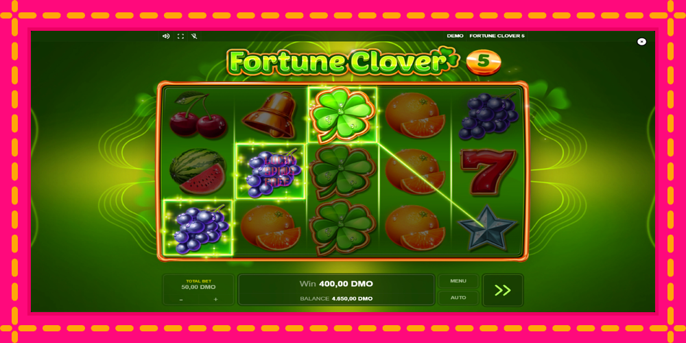 Fortune Clover 5 - thiết bị chơi game với phần thưởng độc đáo, hình ảnh 3