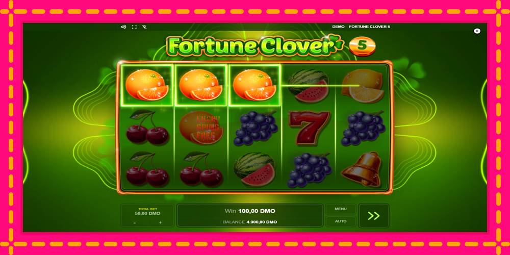 Fortune Clover 5 - thiết bị chơi game với phần thưởng độc đáo, hình ảnh 4