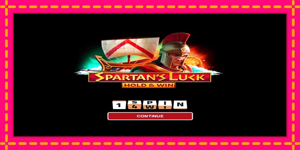 Spartans Luck Hold & Win - thiết bị chơi game với phần thưởng độc đáo, hình ảnh 1