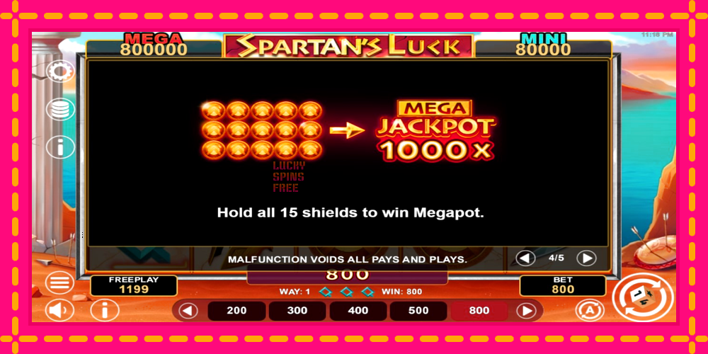 Spartans Luck Hold & Win - thiết bị chơi game với phần thưởng độc đáo, hình ảnh 7