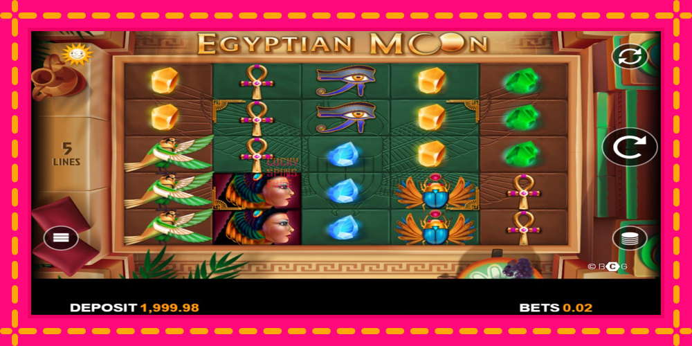 Egyptian Moon - thiết bị chơi game với phần thưởng độc đáo, hình ảnh 2