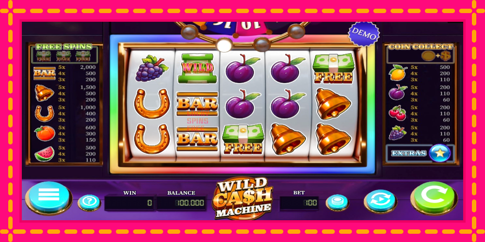 Wild Cash Machine - thiết bị chơi game với phần thưởng độc đáo, hình ảnh 1