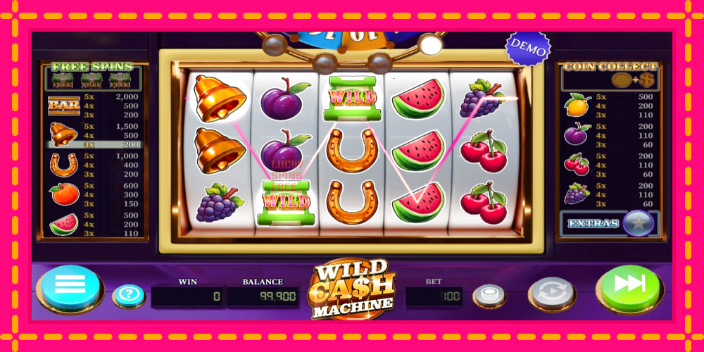 Wild Cash Machine - thiết bị chơi game với phần thưởng độc đáo, hình ảnh 2