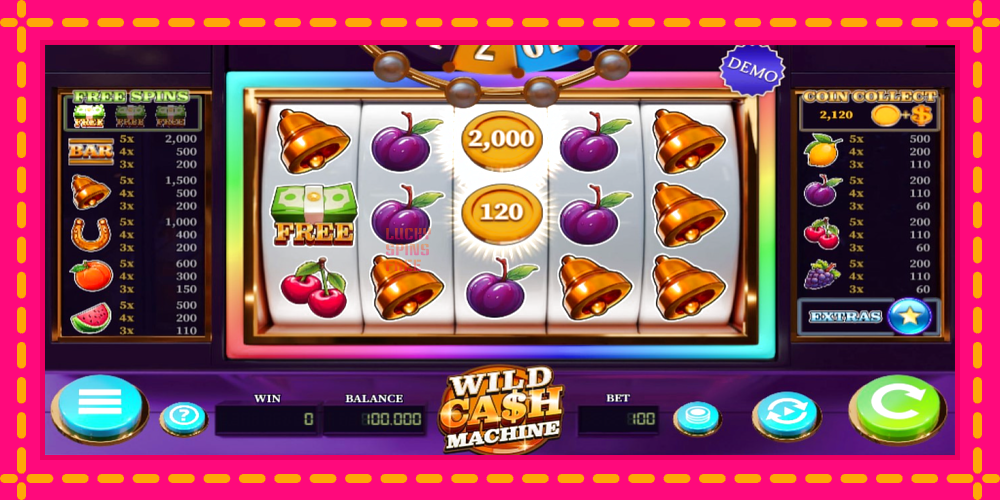 Wild Cash Machine - thiết bị chơi game với phần thưởng độc đáo, hình ảnh 3