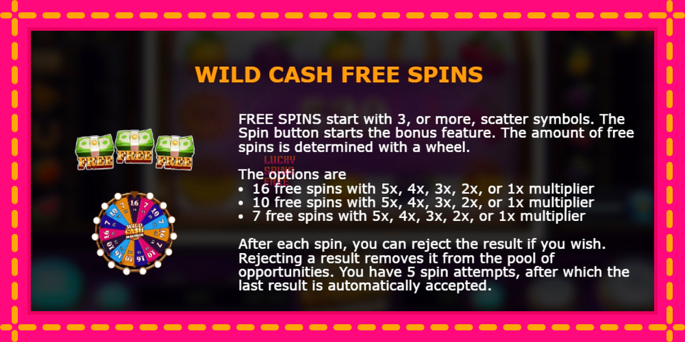 Wild Cash Machine - thiết bị chơi game với phần thưởng độc đáo, hình ảnh 6