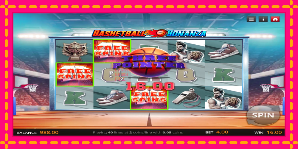 Basketball Bonanza - thiết bị chơi game với phần thưởng độc đáo, hình ảnh 2