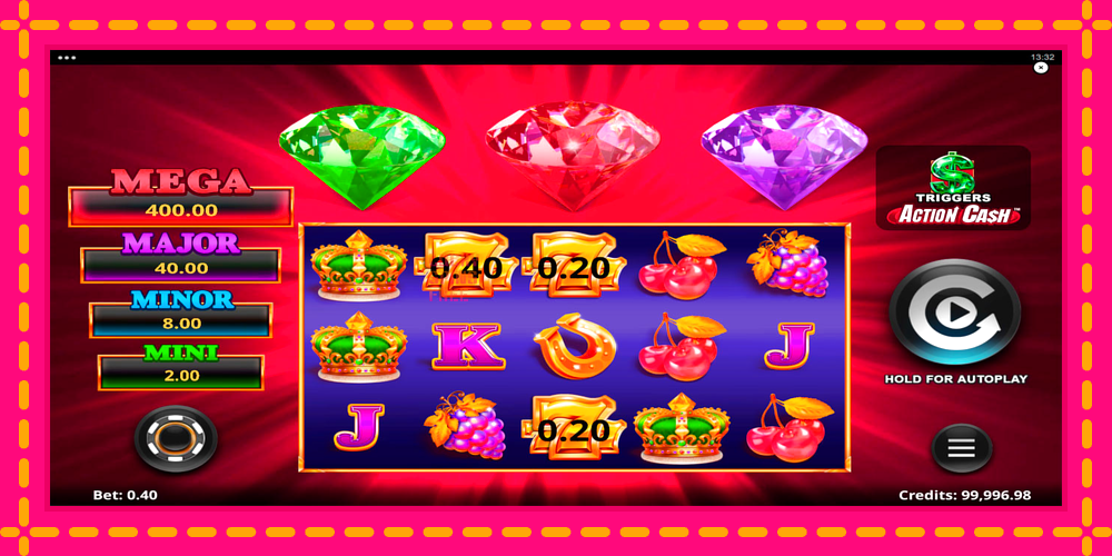 777 Gold Action Cash - thiết bị chơi game với phần thưởng độc đáo, hình ảnh 2