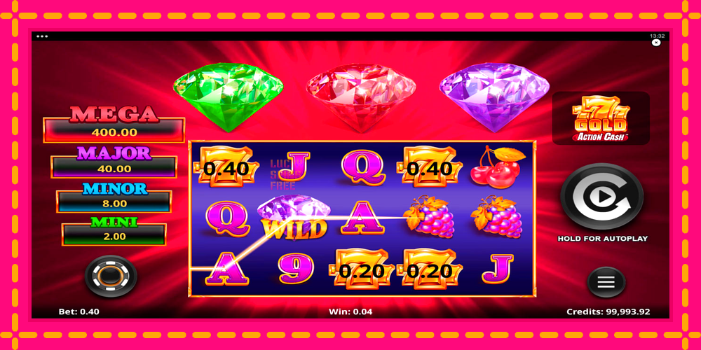 777 Gold Action Cash - thiết bị chơi game với phần thưởng độc đáo, hình ảnh 3