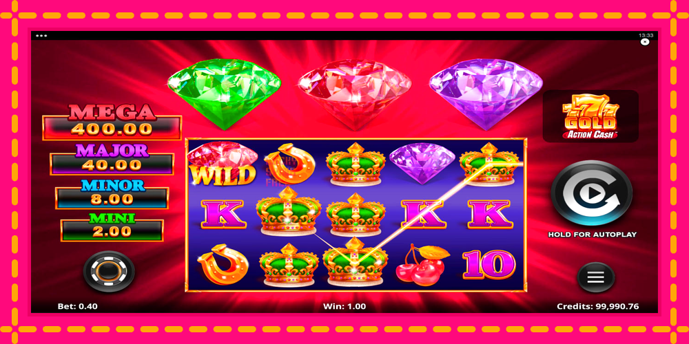 777 Gold Action Cash - thiết bị chơi game với phần thưởng độc đáo, hình ảnh 4