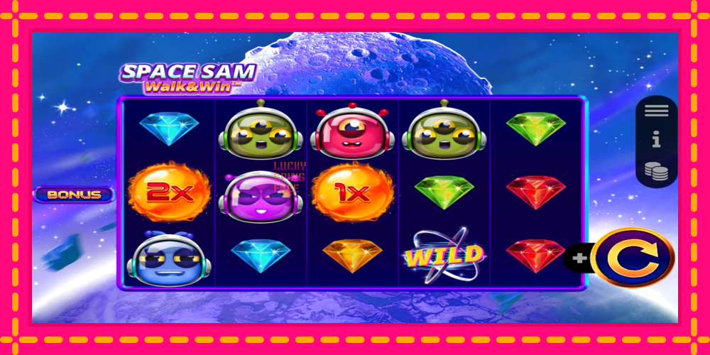 Space Sam Walk & Win - thiết bị chơi game với phần thưởng độc đáo, hình ảnh 2