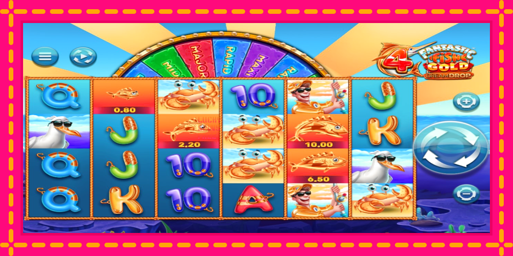 4 Fantastic Fish Gold Dream Drop - thiết bị chơi game với phần thưởng độc đáo, hình ảnh 4