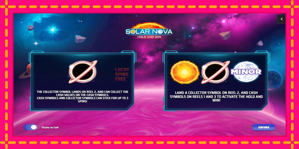 Solar Nova Hold and Win - thiết bị chơi game với phần thưởng độc đáo, hình ảnh 1