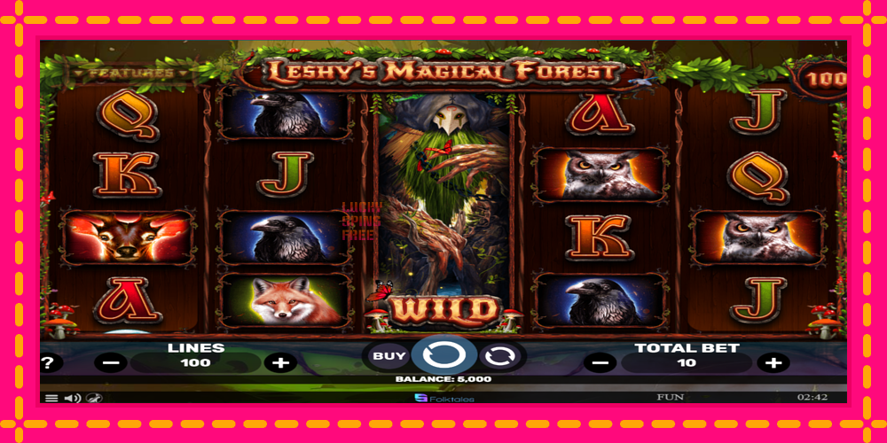 Leshys Magical Forest - thiết bị chơi game với phần thưởng độc đáo, hình ảnh 2