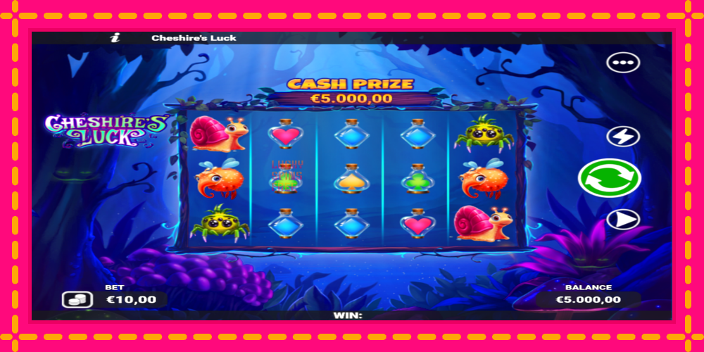 Cheshires Luck - thiết bị chơi game với phần thưởng độc đáo, hình ảnh 2