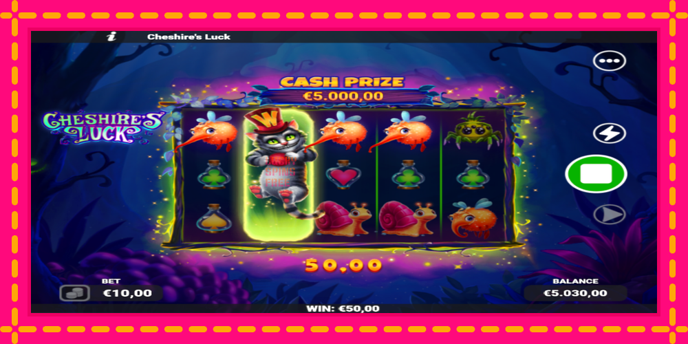 Cheshires Luck - thiết bị chơi game với phần thưởng độc đáo, hình ảnh 3